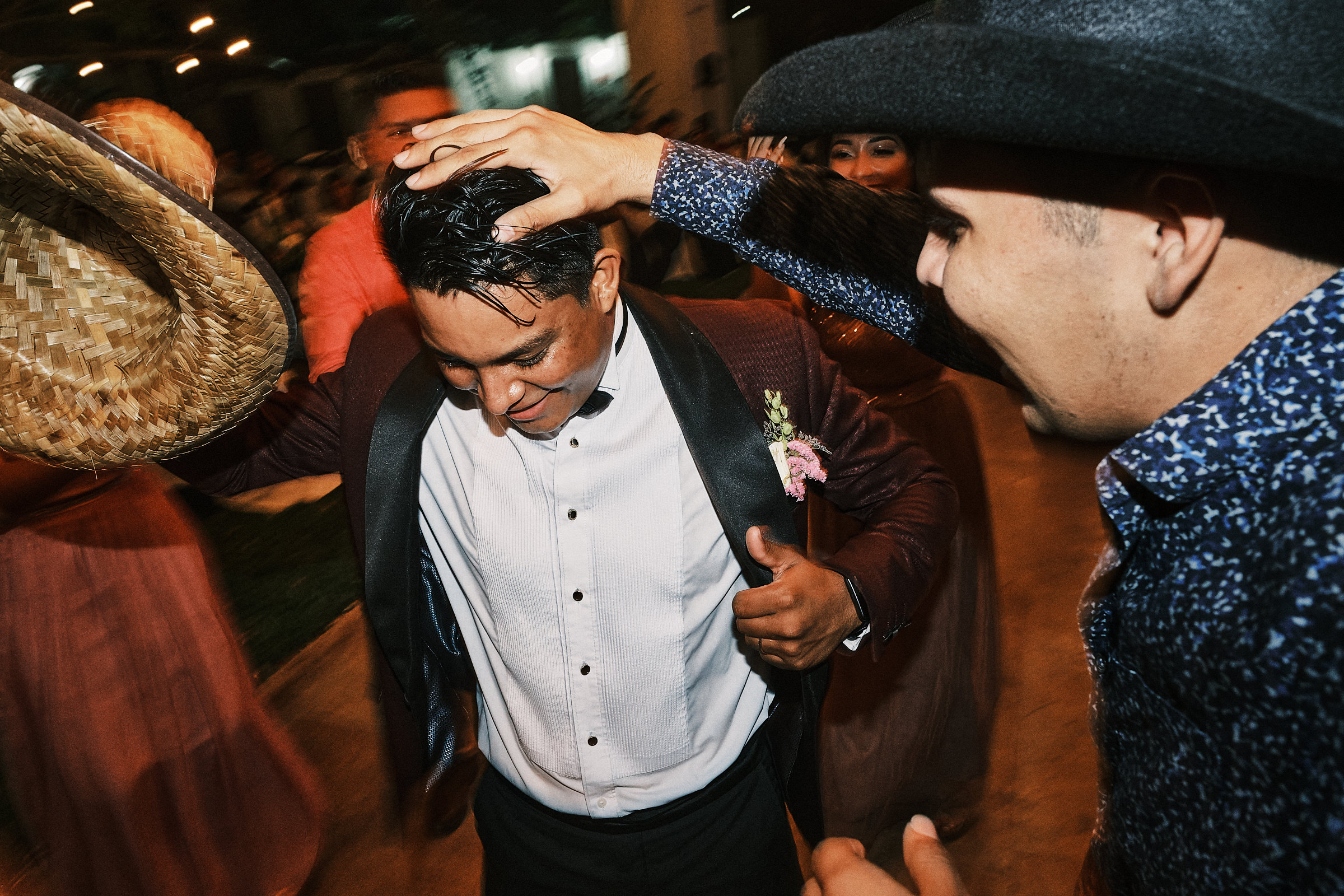 Groom Dances And Is Frozen In Motion As Everything Else Continues Moving