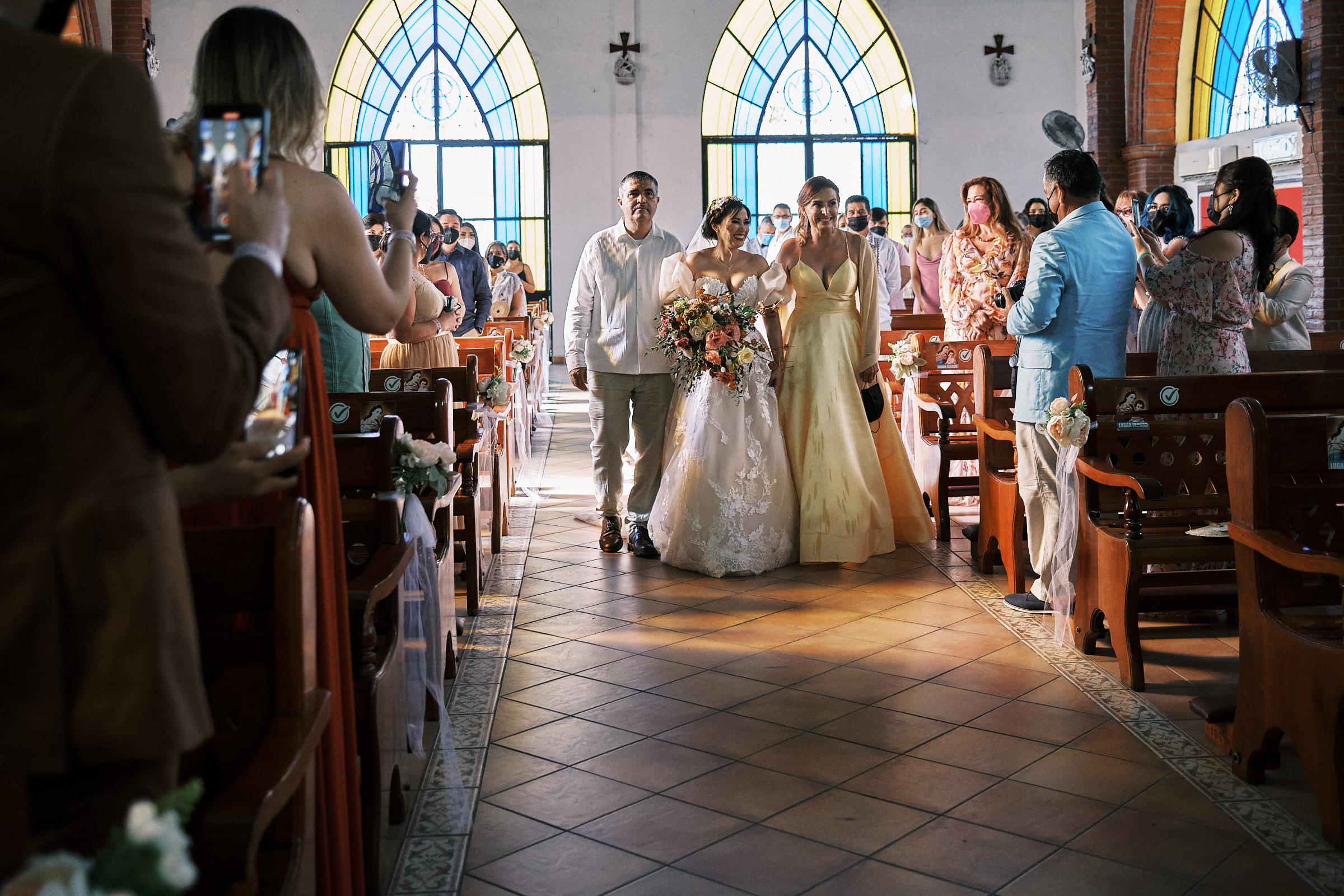 Bridal Entrance At Destination Wedding In Puerto Vallarta